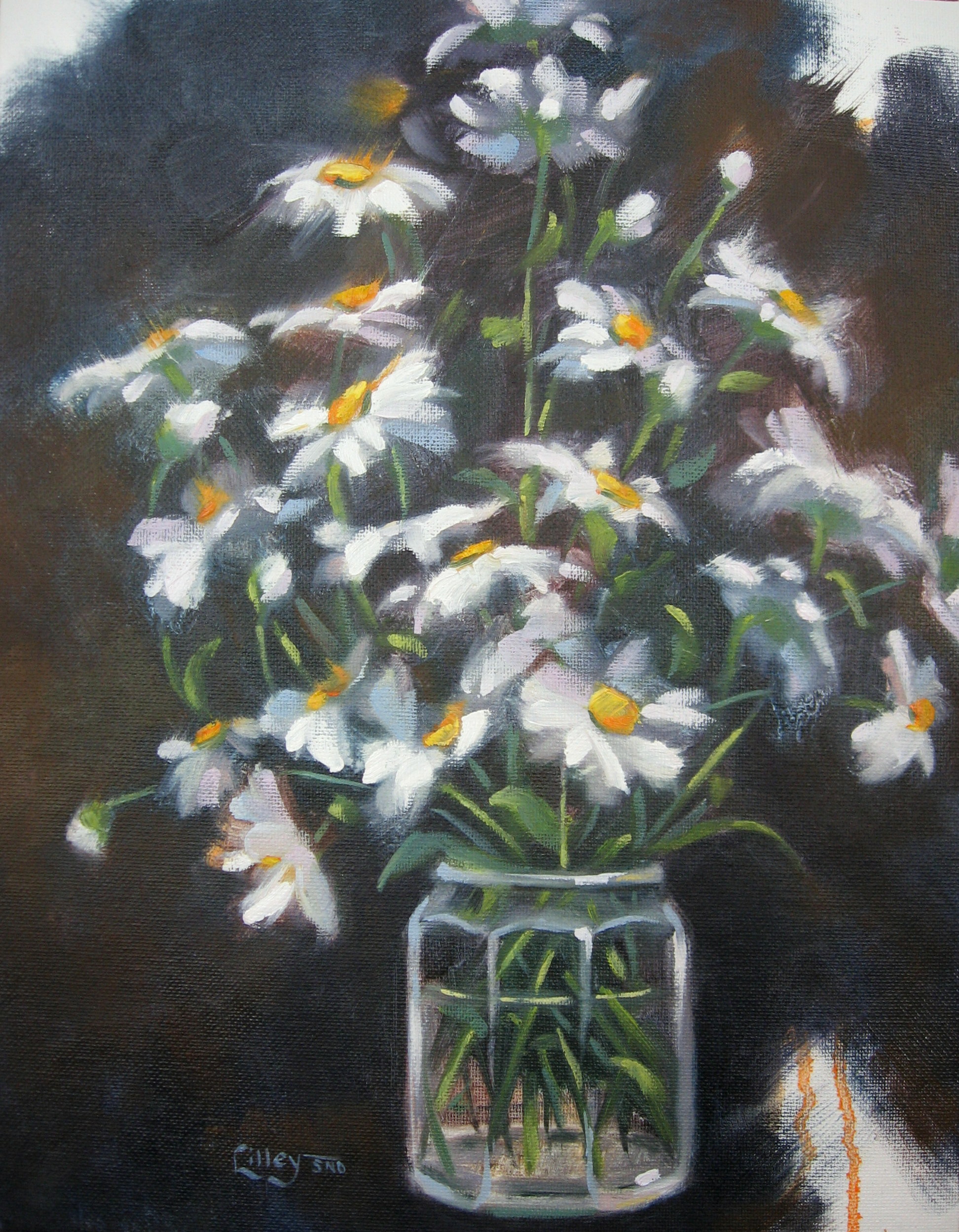 Daisies in a Jar Grace to Paint